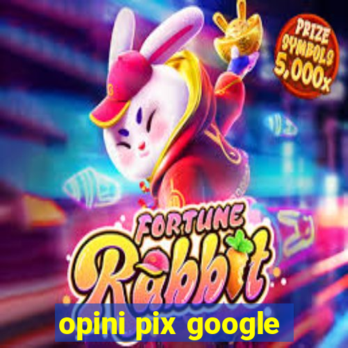 opini pix google